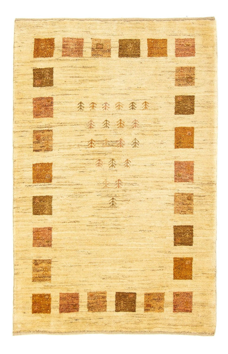 Gabbeh tapijt - Perzisch - 148 x 103 cm - beige