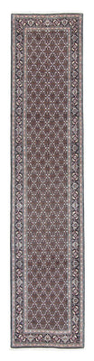 Loper Perzisch tapijt - Tabriz - 391 x 76 cm - grijs