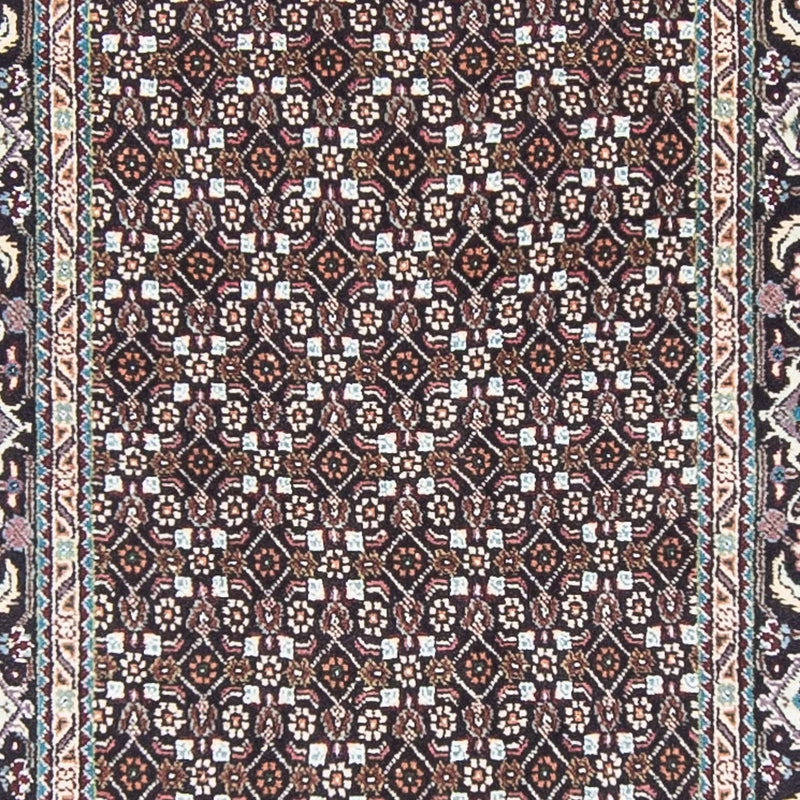 Loper Perzisch tapijt - Tabriz - 391 x 76 cm - grijs