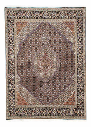 Perzisch tapijt - Tabriz - 235 x 176 cm - donkerblauw