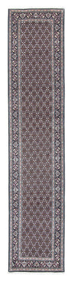Loper Perzisch tapijt - Tabriz - 389 x 74 cm - grijs