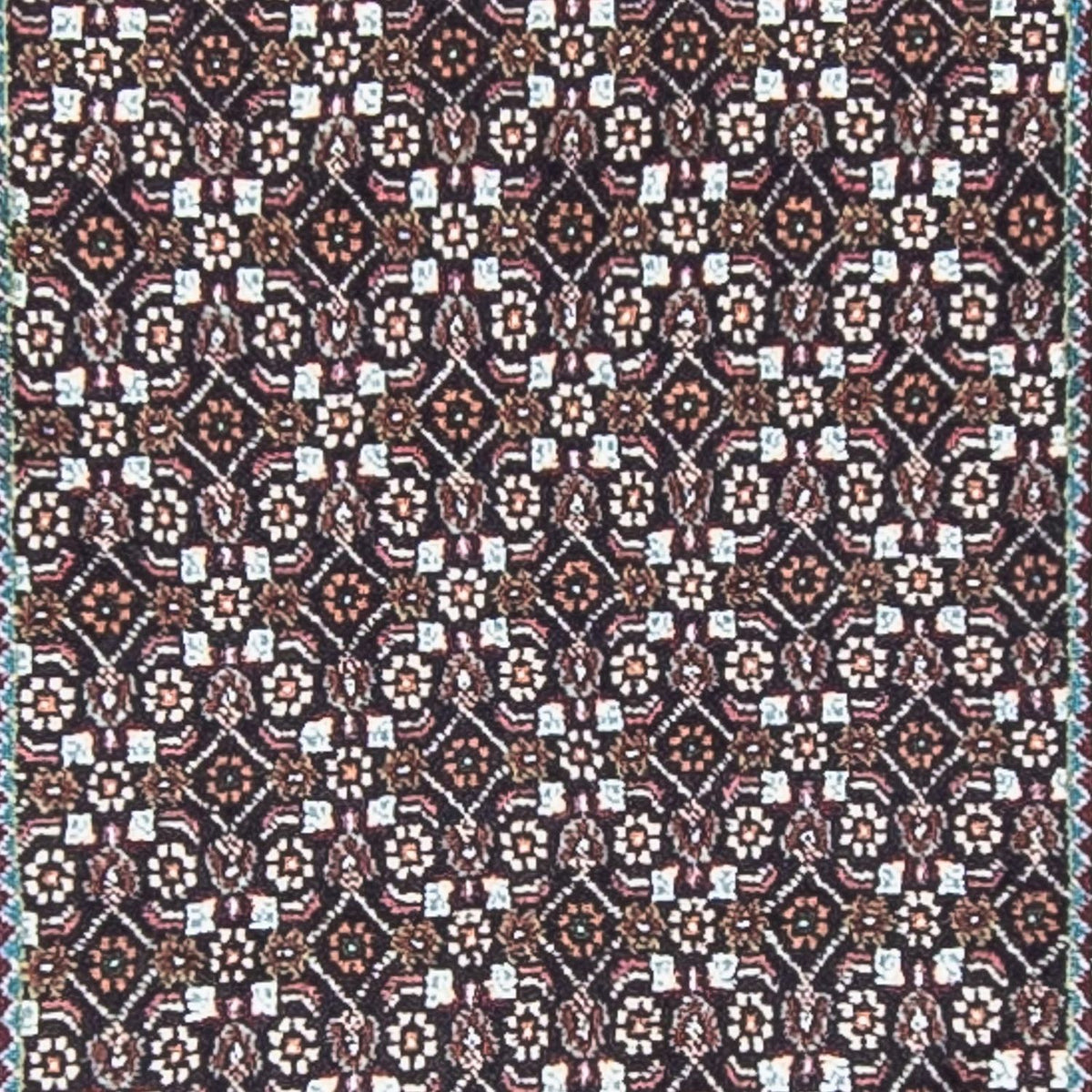 Loper Perzisch tapijt - Tabriz - 389 x 74 cm - grijs