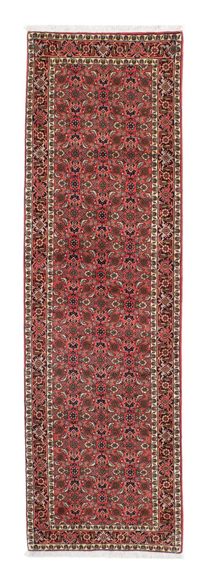 Loper Perzisch tapijt - Bijar - 248 x 71 cm - licht rood