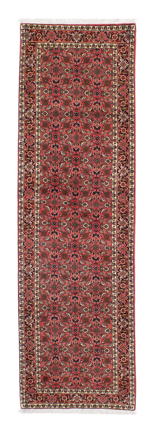 Loper Perzisch tapijt - Bijar - 248 x 71 cm - licht rood