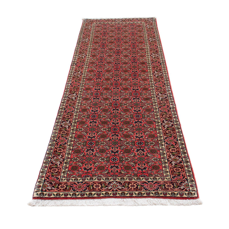 Loper Perzisch tapijt - Bijar - 248 x 71 cm - licht rood