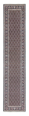 Loper Perzisch tapijt - Tabriz - 390 x 74 cm - grijs
