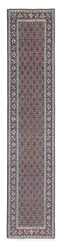 Loper Perzisch tapijt - Tabriz - 390 x 74 cm - grijs