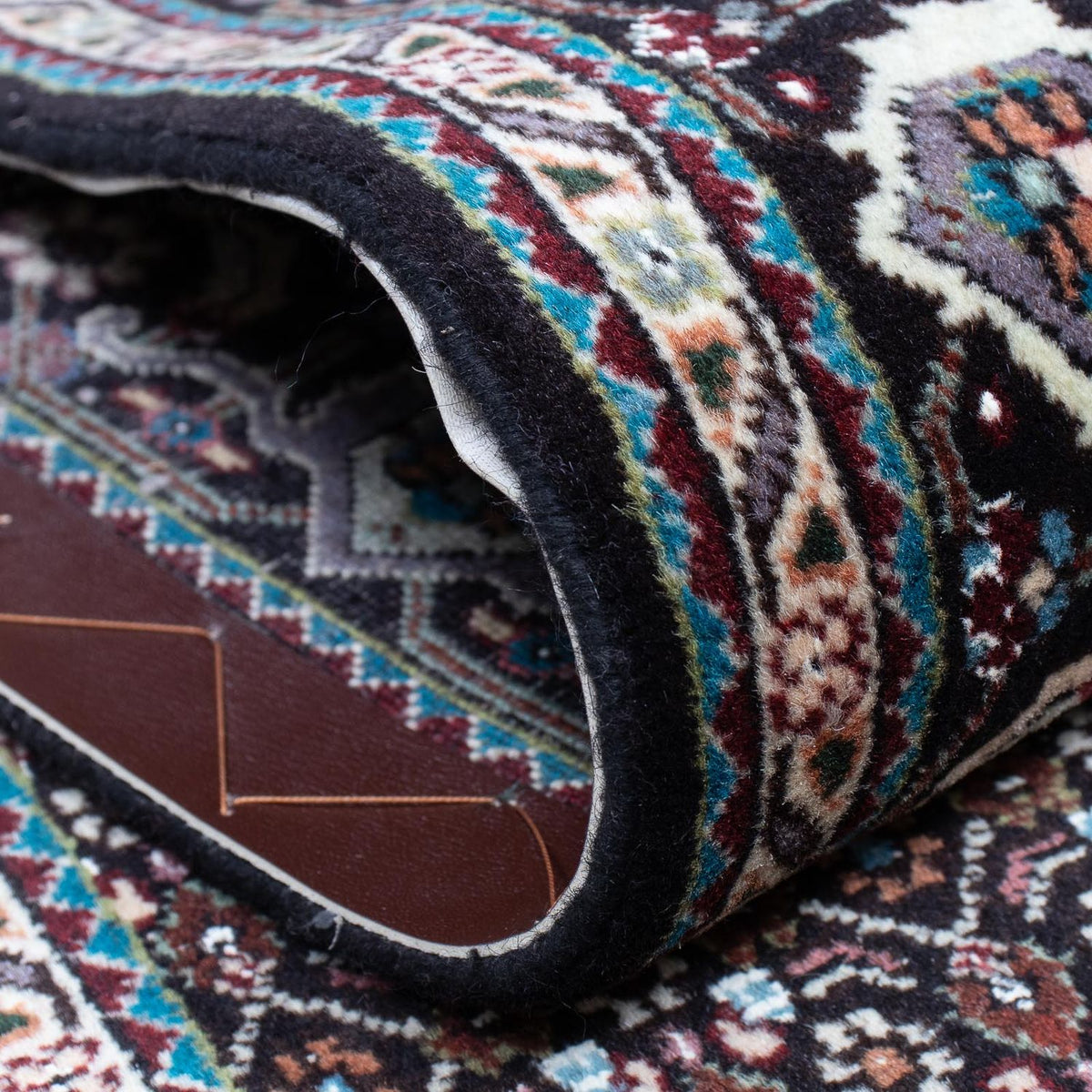 Loper Perzisch tapijt - Tabriz - 390 x 74 cm - grijs