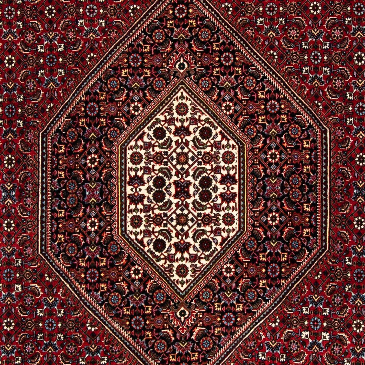 Perzisch tapijt - Bijar - 248 x 148 cm - donkerrood