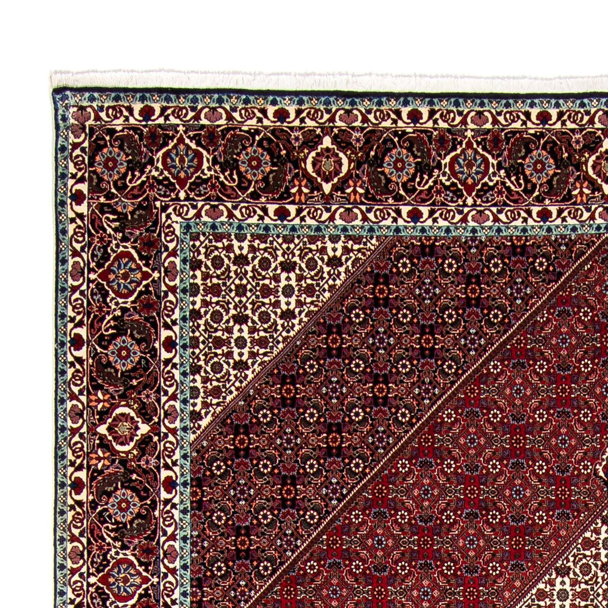 Perzisch tapijt - Bijar - 336 x 248 cm - rood