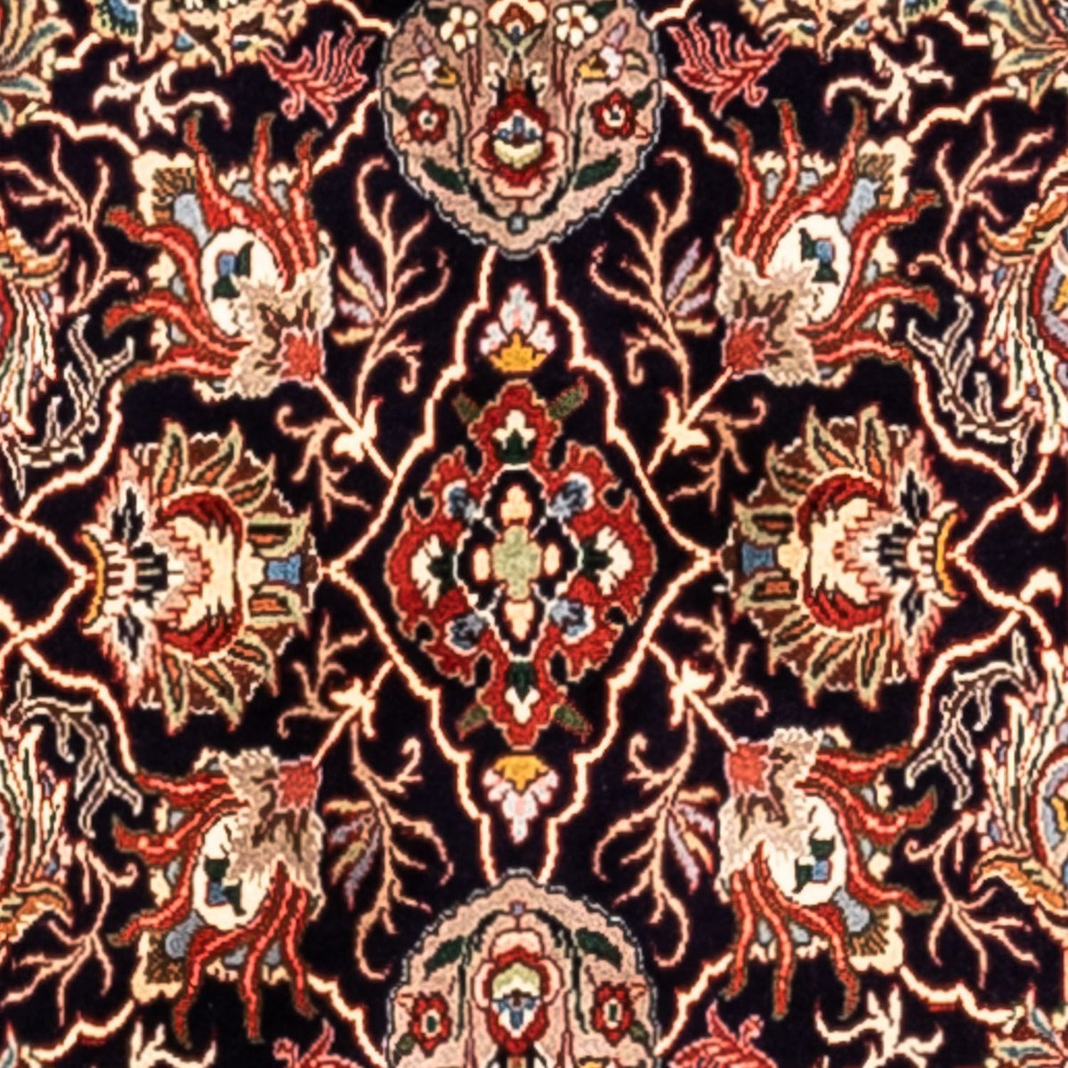 Perzisch tapijt - Bijar - Koninklijk - 307 x 198 cm - zwart