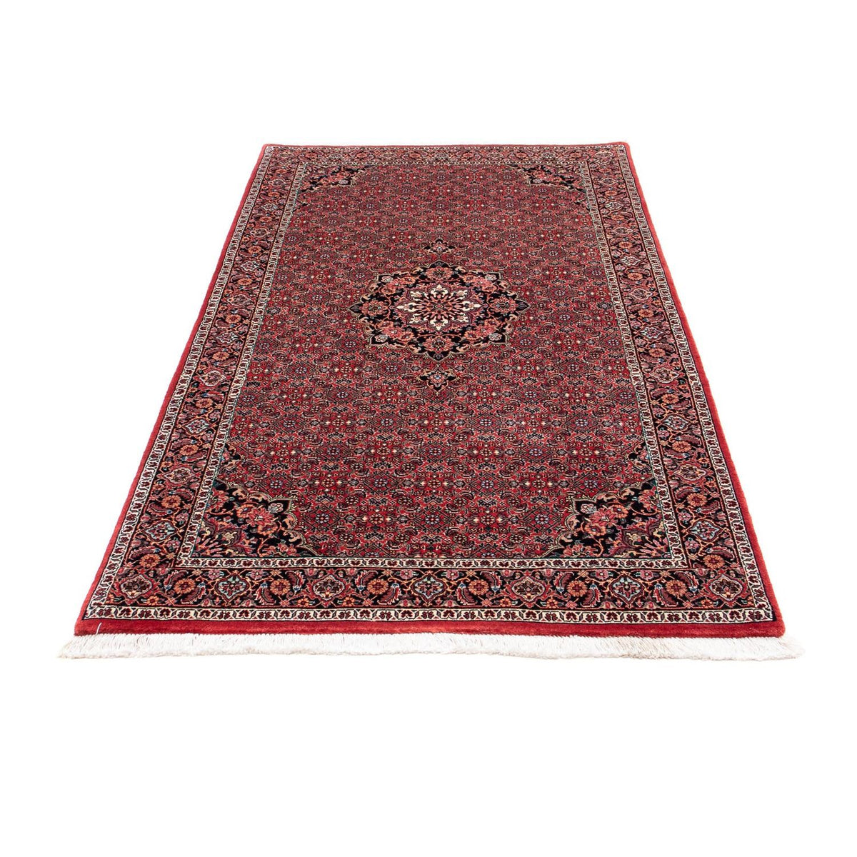Loper Perzisch tapijt - Bijar - 198 x 101 cm - rood