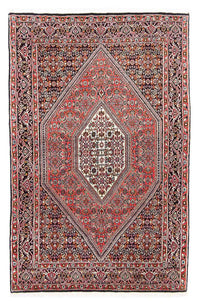 Perzisch tapijt - Bijar - 160 x 108 cm - licht rood