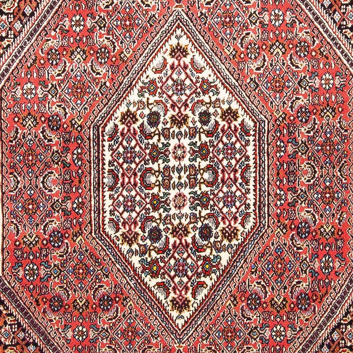 Perzisch tapijt - Bijar - 160 x 108 cm - licht rood