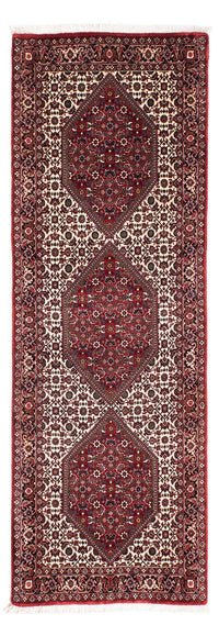 Loper Perzisch tapijt - Bijar - 206 x 74 cm - veelkleurig