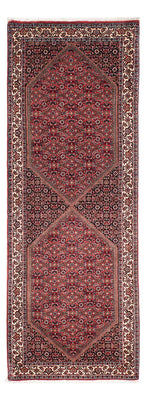 Loper Perzisch tapijt - Bijar - 219 x 79 cm - donkerrood