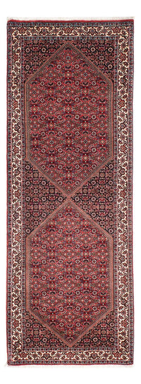 Loper Perzisch tapijt - Bijar - 219 x 79 cm - donkerrood