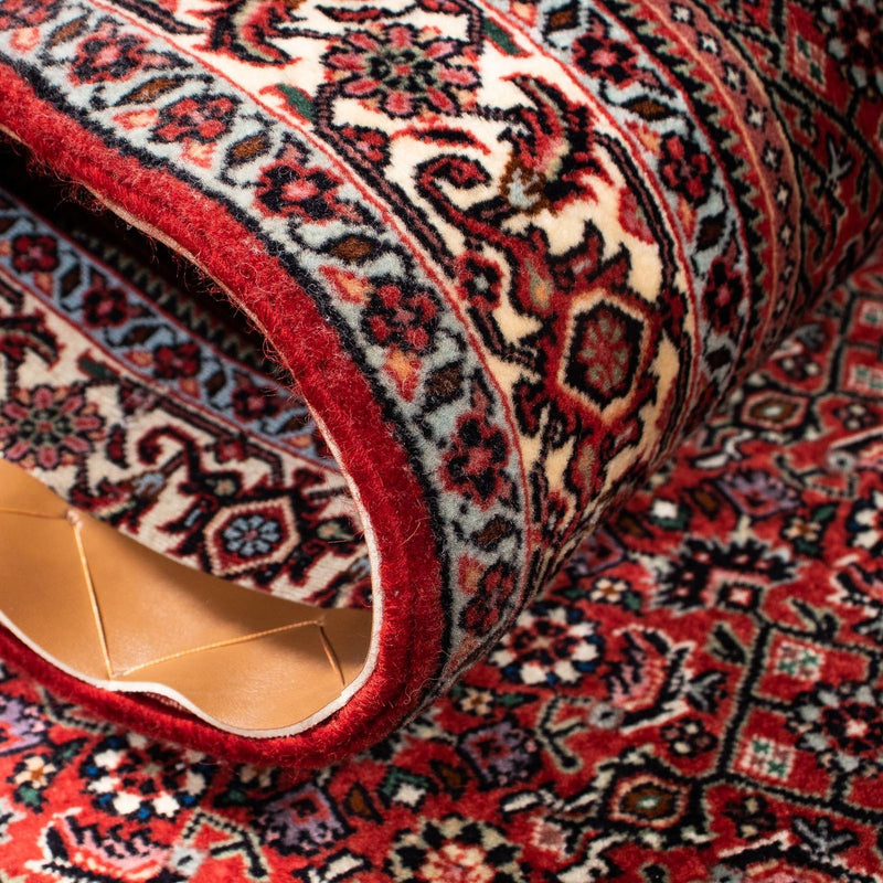 Loper Perzisch tapijt - Bijar - 219 x 79 cm - donkerrood