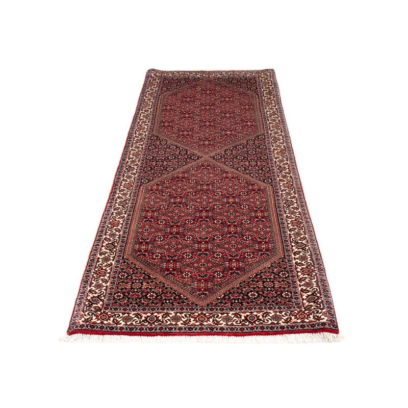 Loper Perzisch tapijt - Bijar - 219 x 79 cm - donkerrood
