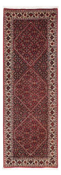 Loper Perzisch tapijt - Bijar - 209 x 74 cm - donkerrood