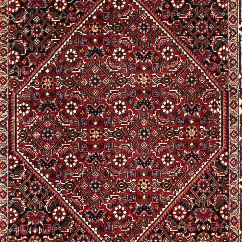 Loper Perzisch tapijt - Bijar - 209 x 74 cm - donkerrood