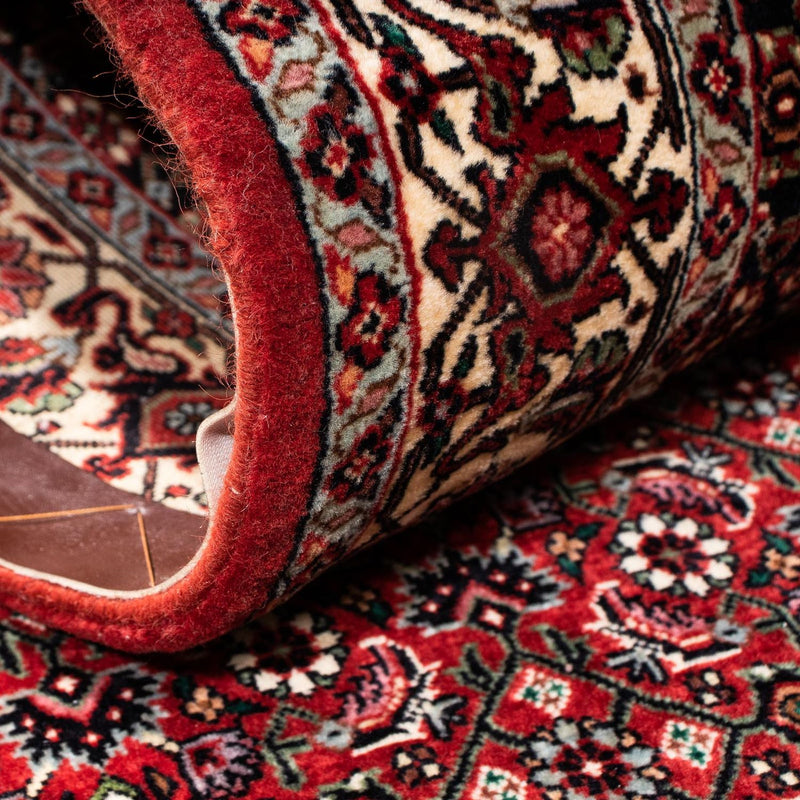 Loper Perzisch tapijt - Bijar - 209 x 74 cm - donkerrood