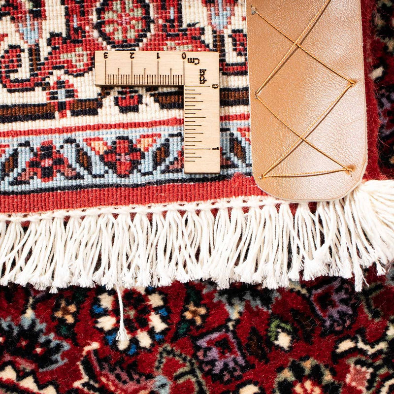 Loper Perzisch tapijt - Bijar - 198 x 74 cm - donkerrood