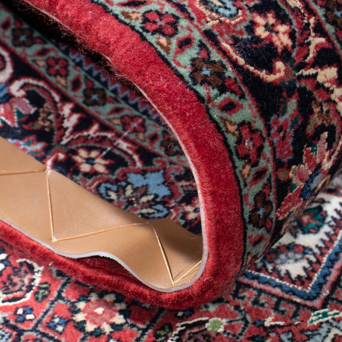 Loper Perzisch tapijt - Bijar - 243 x 70 cm - licht rood