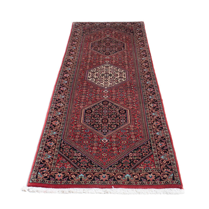 Loper Perzisch tapijt - Bijar - 243 x 70 cm - licht rood