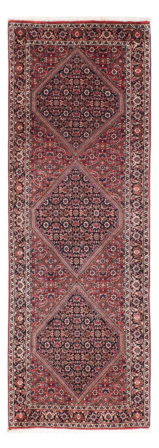 Loper Perzisch tapijt - Bijar - 209 x 74 cm - veelkleurig