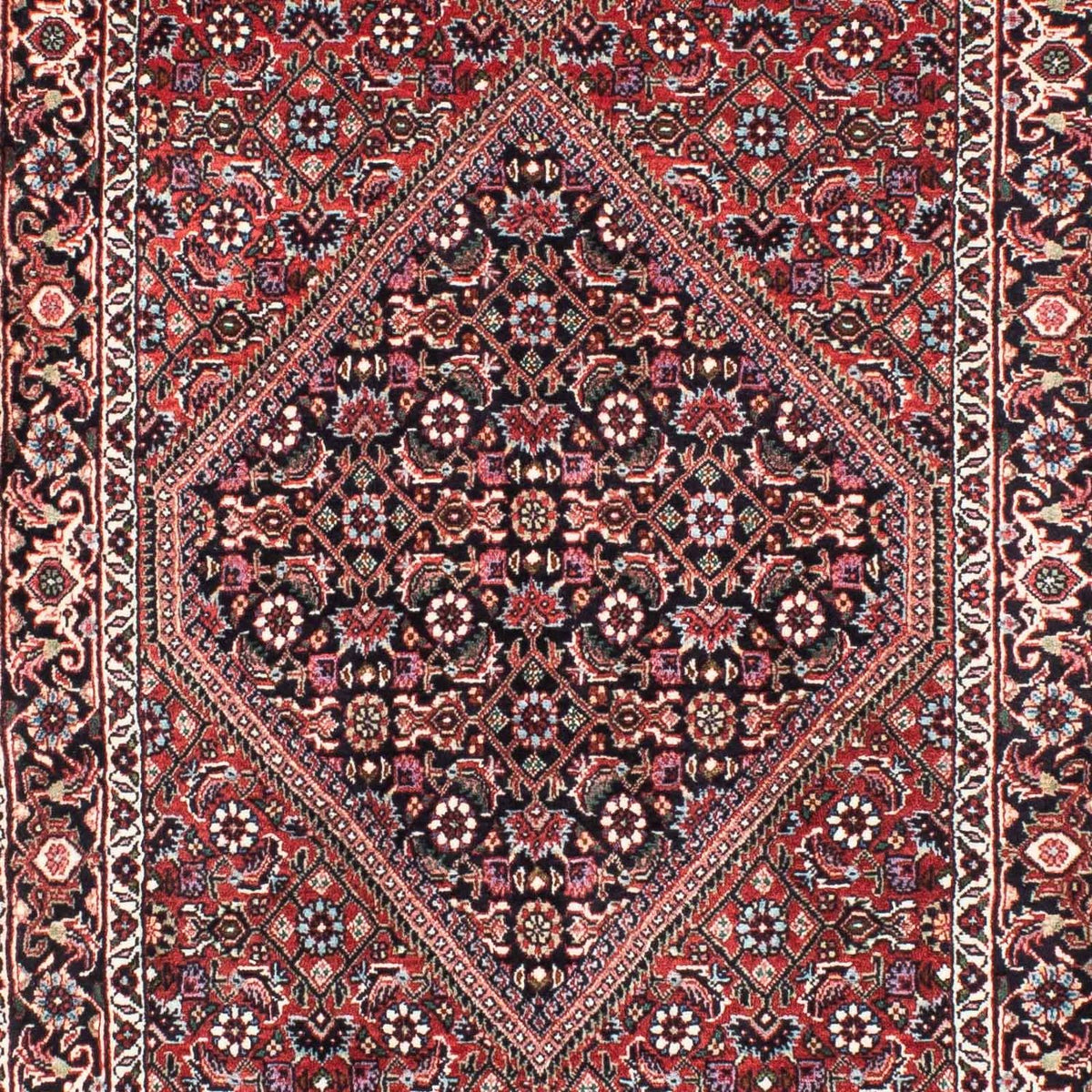 Loper Perzisch tapijt - Bijar - 209 x 74 cm - veelkleurig