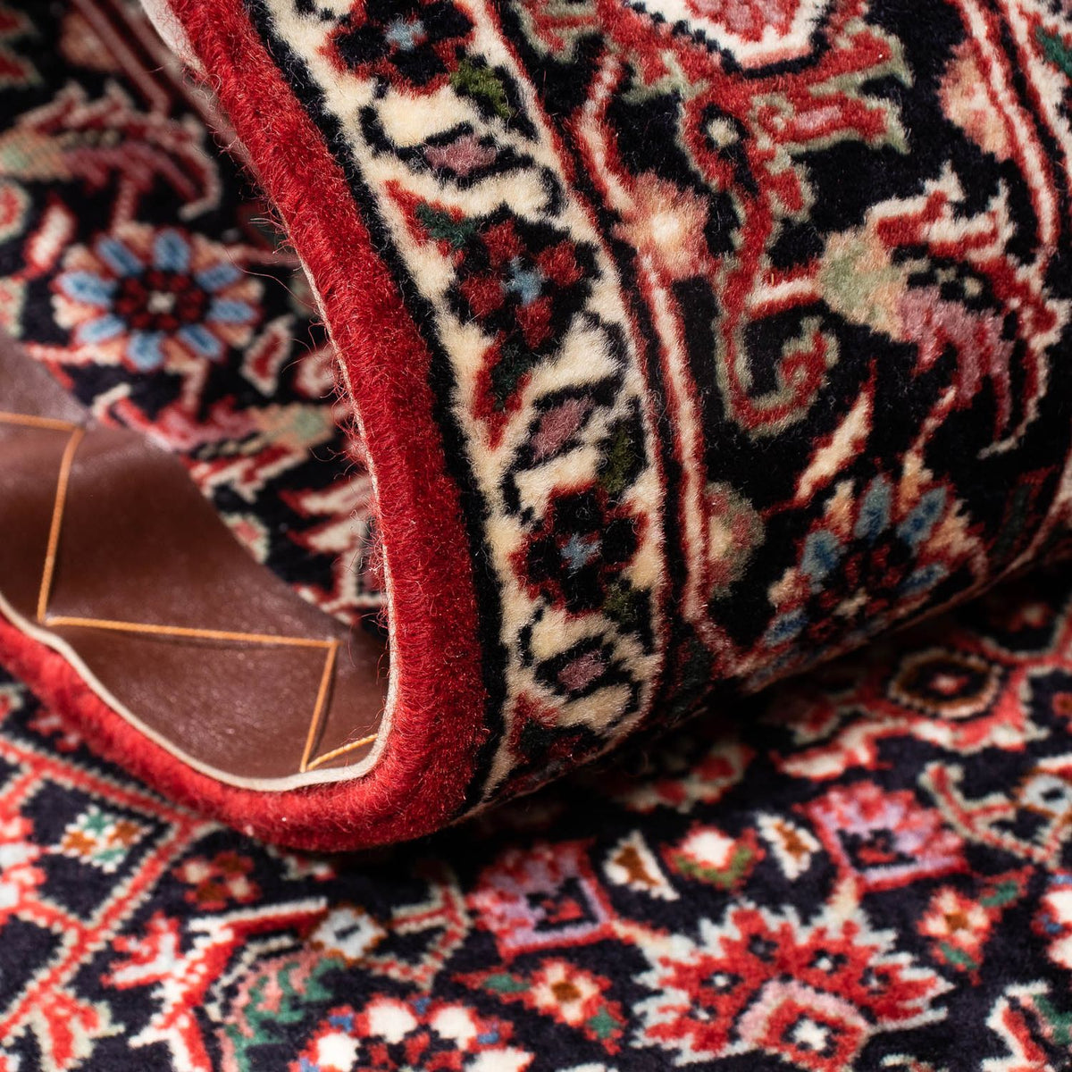 Loper Perzisch tapijt - Bijar - 209 x 74 cm - veelkleurig