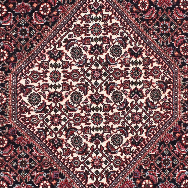 Loper Perzisch tapijt - Bijar - 214 x 73 cm - donkerblauw