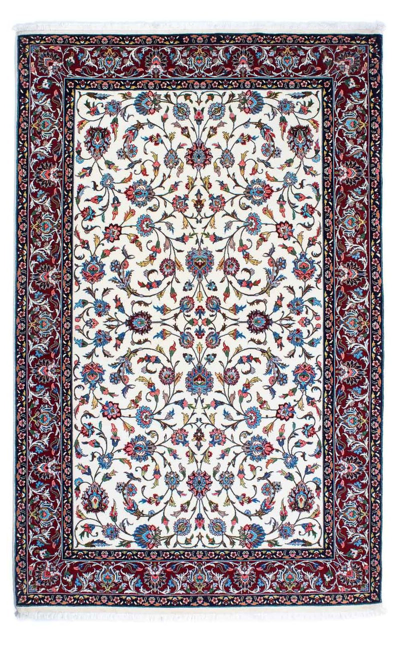 Perzisch tapijt - Ghom - 218 x 137 cm - beige