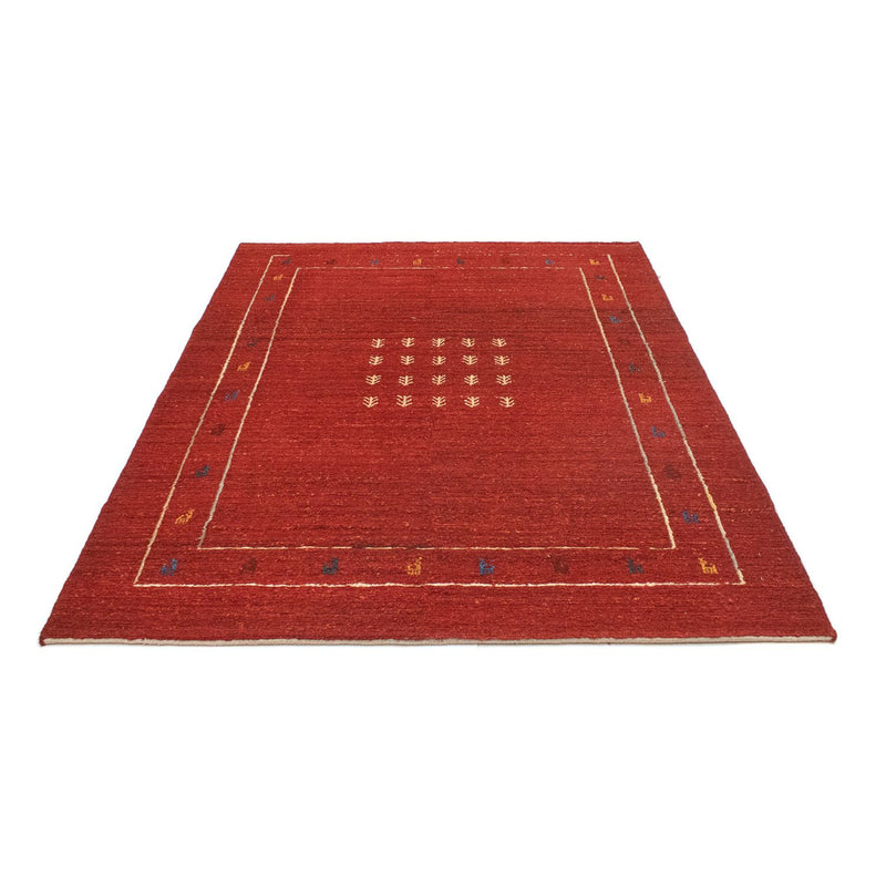 Gabbeh tapijt - Perzisch - 194 x 146 cm - rood