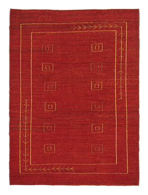 Gabbeh tapijt - Perzisch - 196 x 143 cm - rood