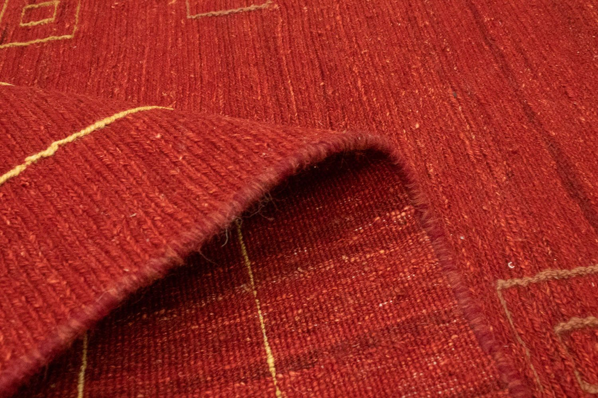 Gabbeh tapijt - Perzisch - 196 x 143 cm - rood