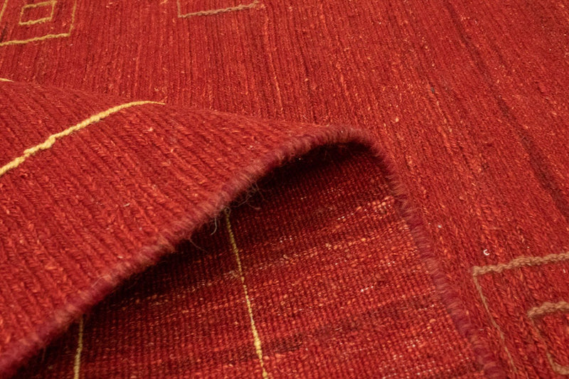 Gabbeh tapijt - Perzisch - 196 x 143 cm - rood