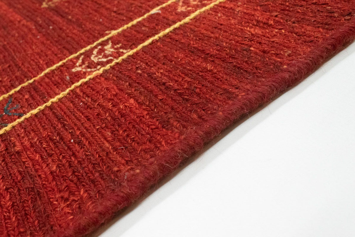 Gabbeh tapijt - Perzisch - 190 x 150 cm - rood