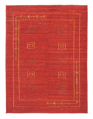 Gabbeh tapijt - Perzisch - 196 x 146 cm - rood