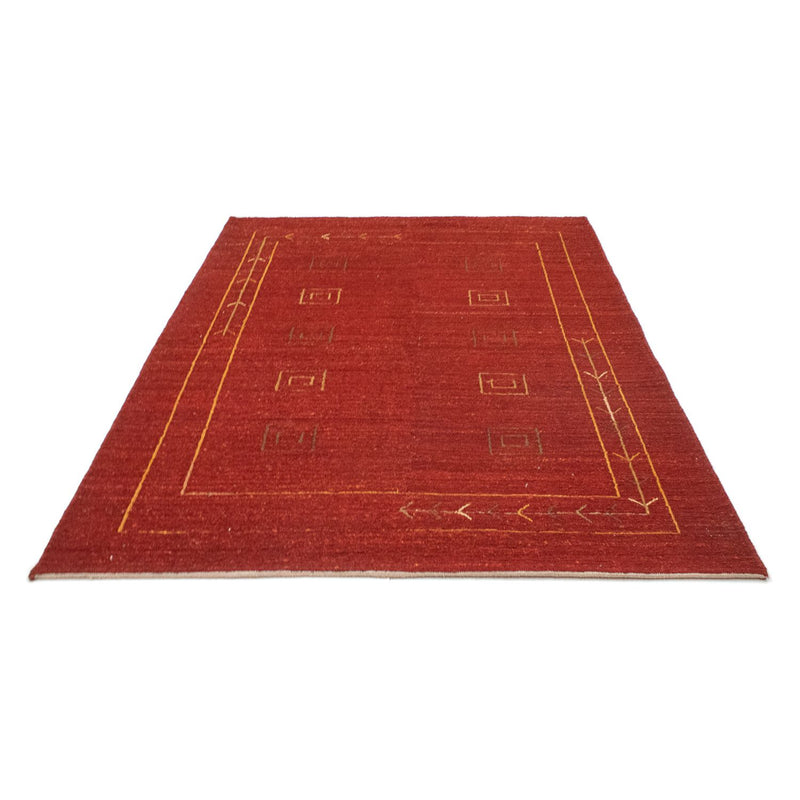 Gabbeh tapijt - Perzisch - 196 x 146 cm - rood
