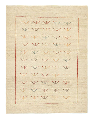 Gabbeh tapijt - Perzisch - 195 x 144 cm - beige