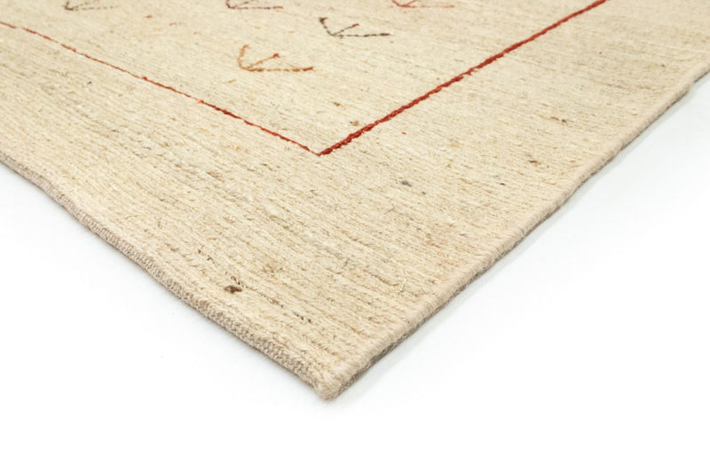 Gabbeh tapijt - Perzisch - 195 x 144 cm - beige