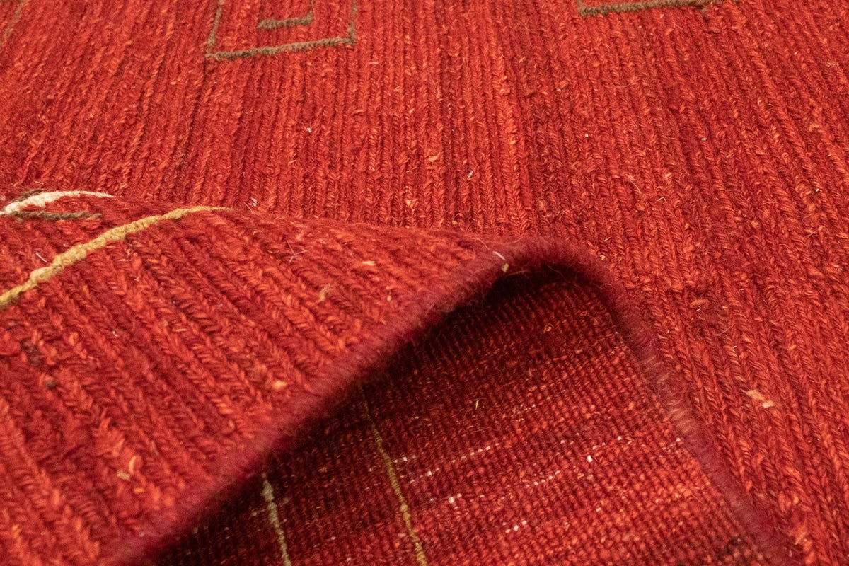 Gabbeh tapijt - Perzisch - 197 x 144 cm - rood