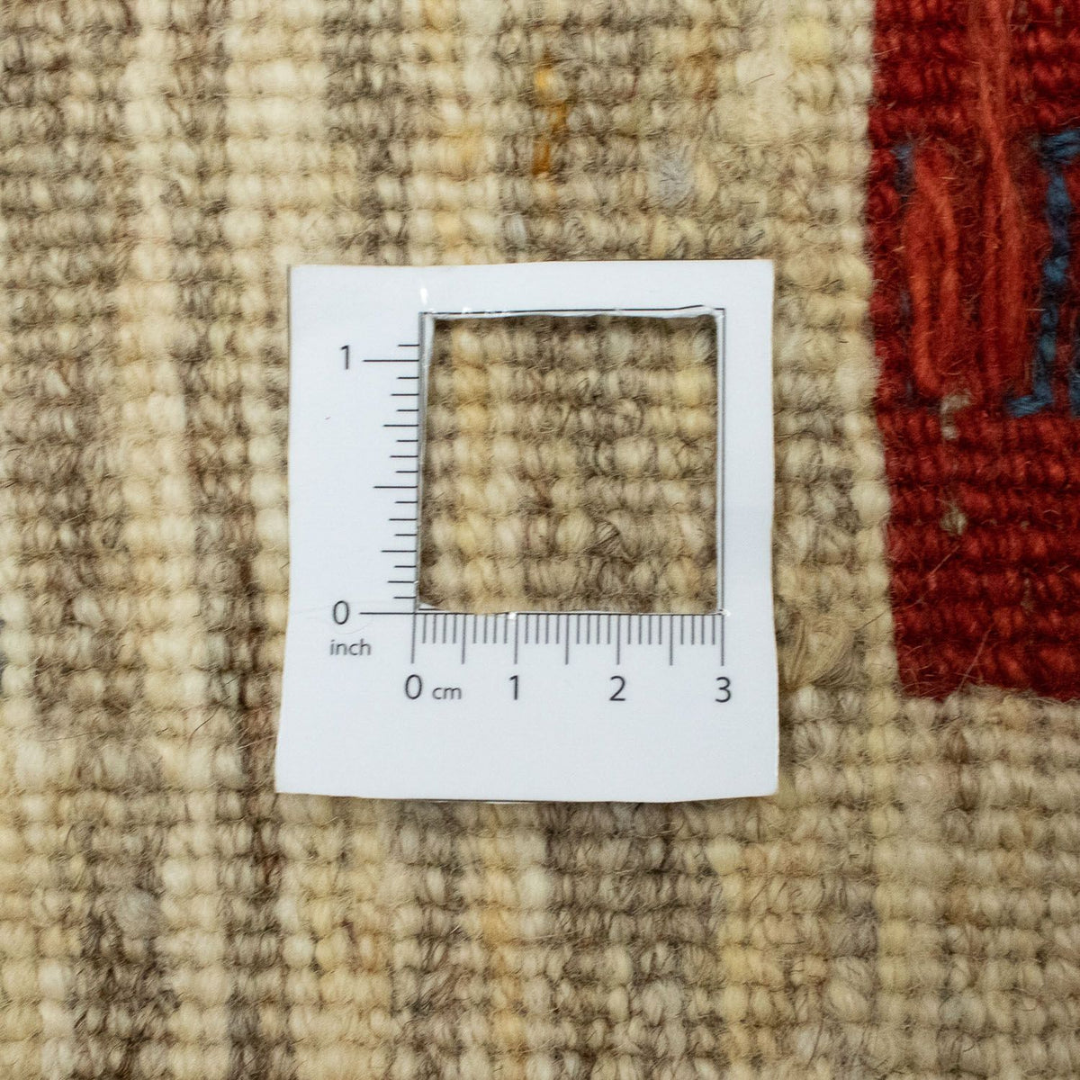 Gabbeh tapijt - Perzisch - 196 x 156 cm - beige