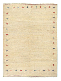 Gabbeh tapijt - Perzisch - 198 x 150 cm - beige