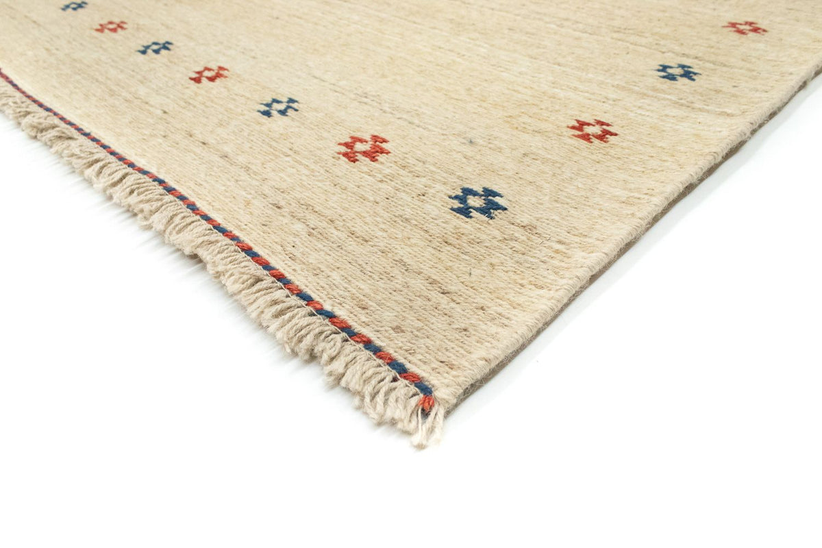 Gabbeh tapijt - Perzisch - 198 x 150 cm - beige