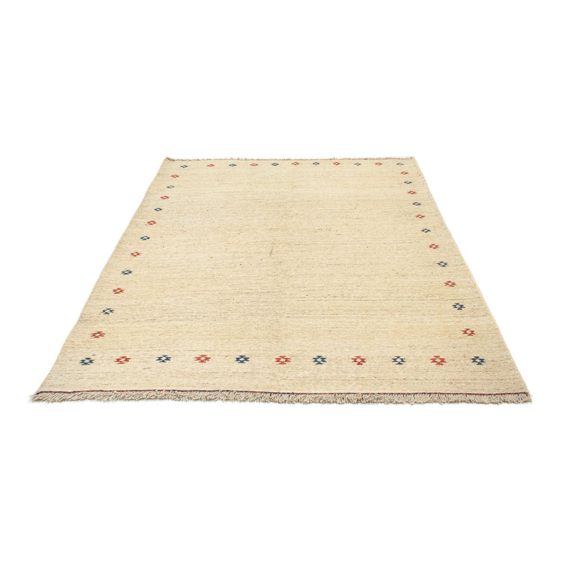 Gabbeh tapijt - Perzisch - 198 x 150 cm - beige