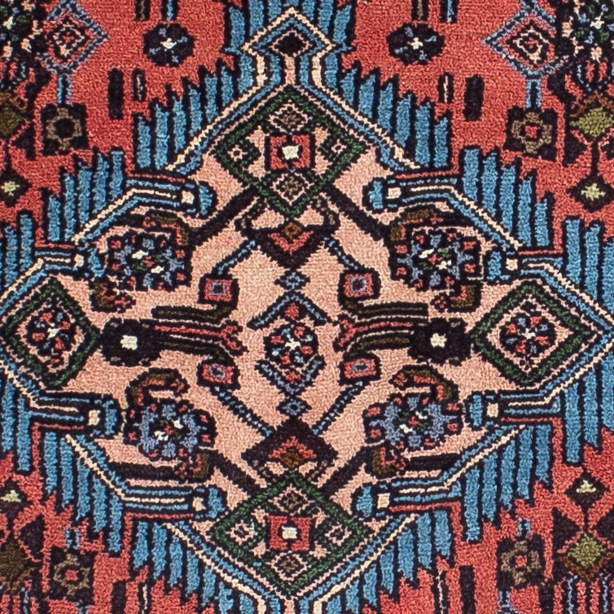 Loper Perzisch Tapijt - Nomadisch - 280 x 80 cm - licht rood