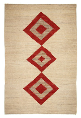 Gabbeh tapijt - Perzisch - 292 x 196 cm - beige